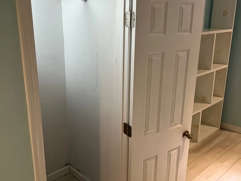 Closet in hallway next to Cubbies.
