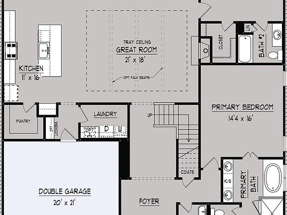 WALDEN Floorplan First Floor