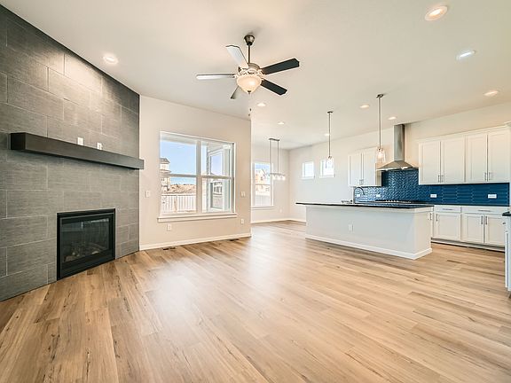 Plan C418 Living Area Kitchen Representative Photo