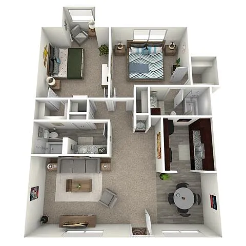 Floor plan Cedar II (B2A)