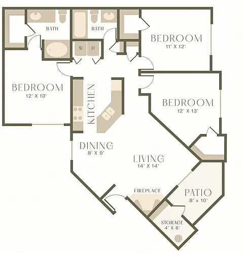 Floor plan C1