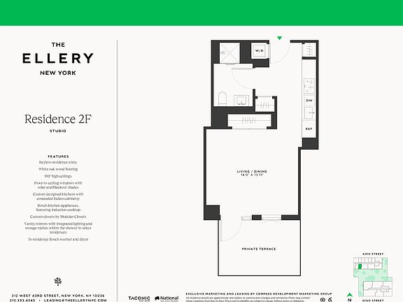 2nd image of 312 W 43rd St #2F