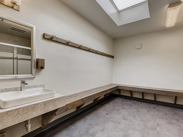 The Community Outdoor Swimming Pool's Bathroom at Morningtree Park Apartments