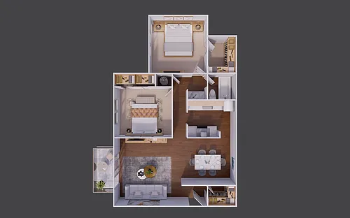 Floor plan B1
