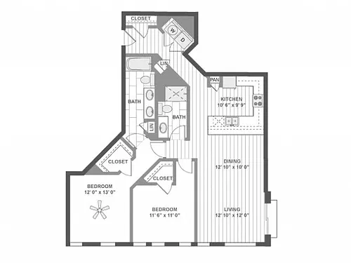 Floor plan C640