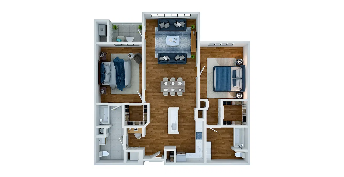 Floor plan The Mosswood