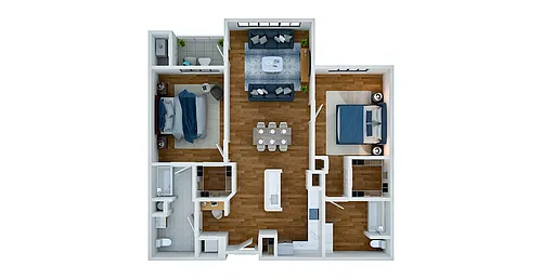 Floor plan The Mosswood