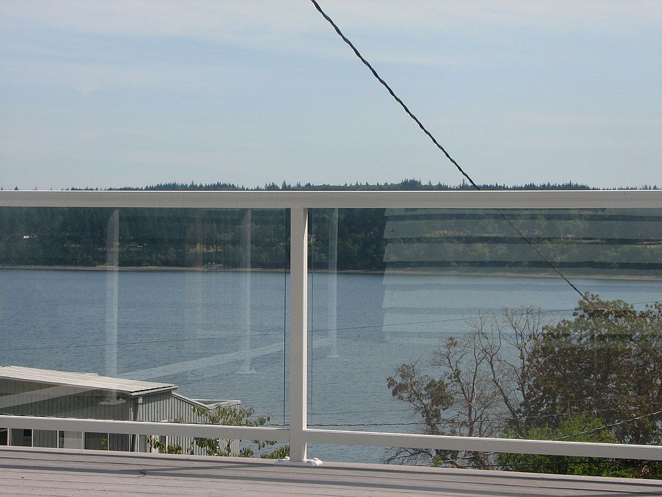 from home's large deck