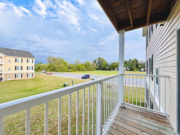 Balcony with great overlooking courtyard view