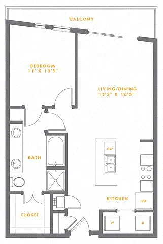 Floor plan The Carnegie