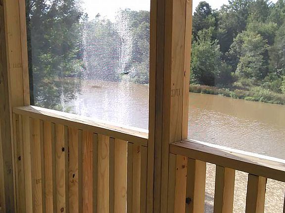 Screened-in porch view 