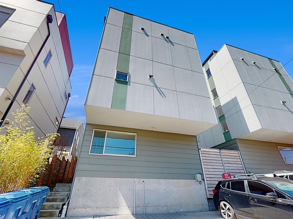 Rear with parking