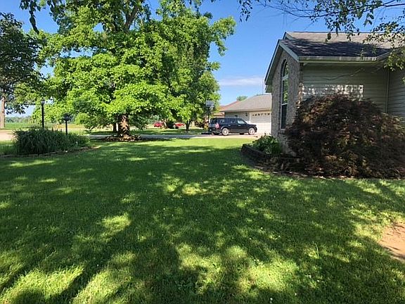 Large front yard