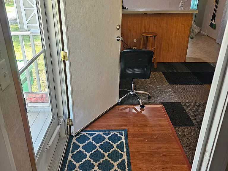Front entryway.