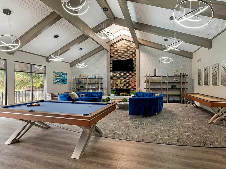 Stylish Game Room at Las Colinas Heights, Irving