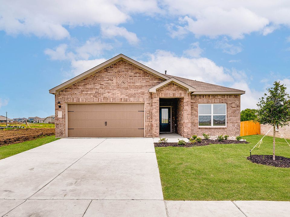 The Blanco is a beautiful one-story, brick home.