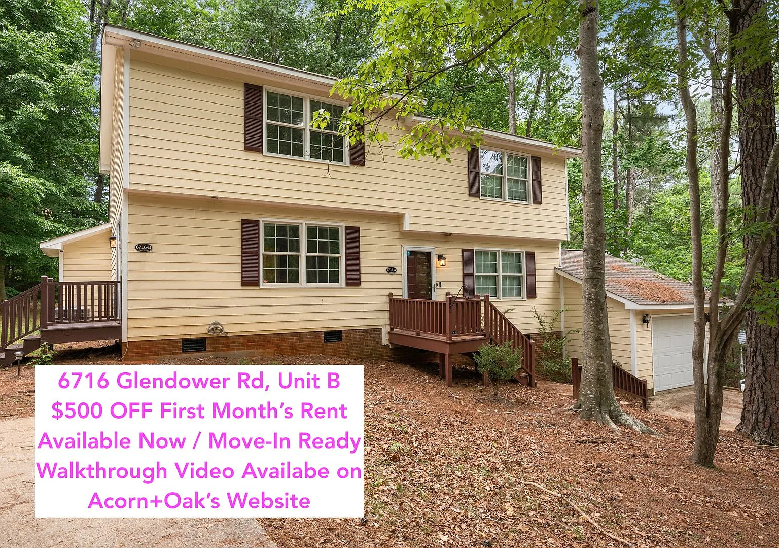 Move-In Ready 2be / 2.5ba Duplex Unit B - Great Convenient Location — Photo 1
