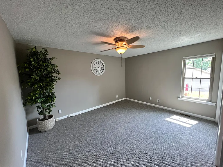 Spacious bedrooms
