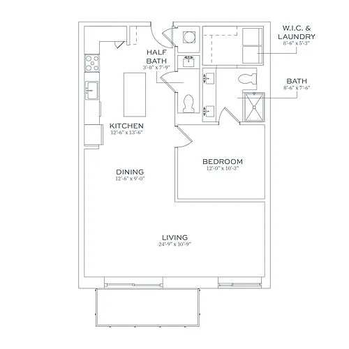 Floor plan A21