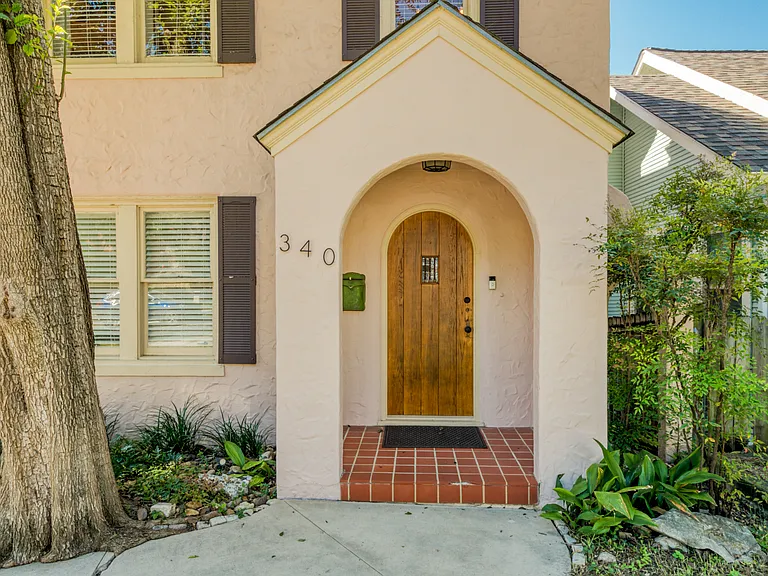 This is the front door to the top unit, unit 340.