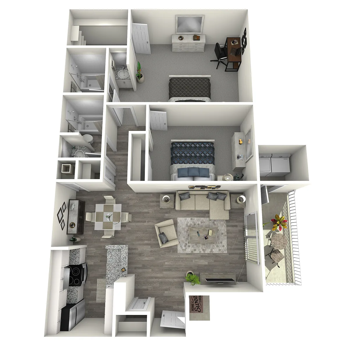 Floor plan B2