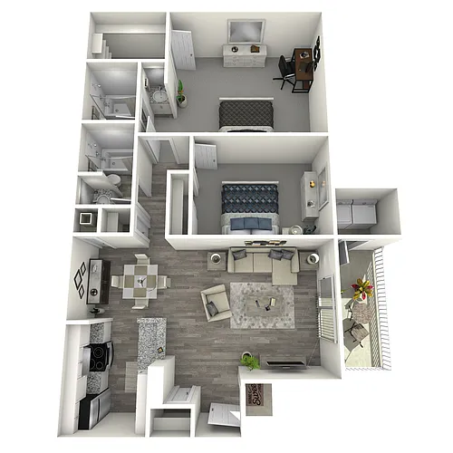 Floor plan B2