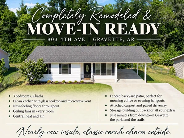 803 4th Ave SW, Gravette, AR 72736
