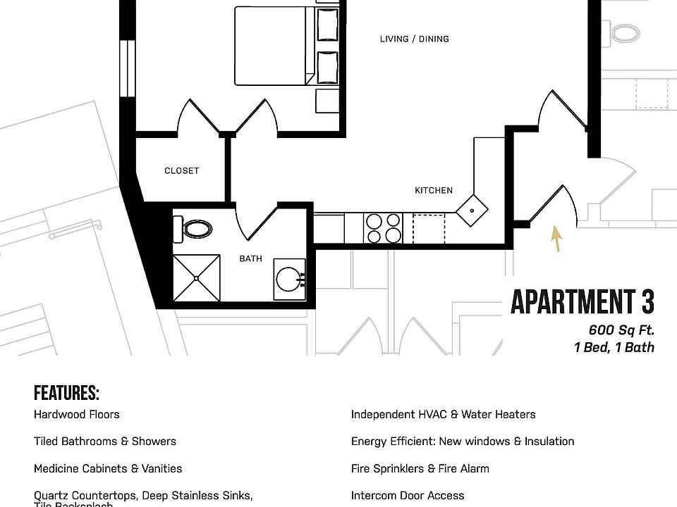 2nd image of 6 Elliot St #3