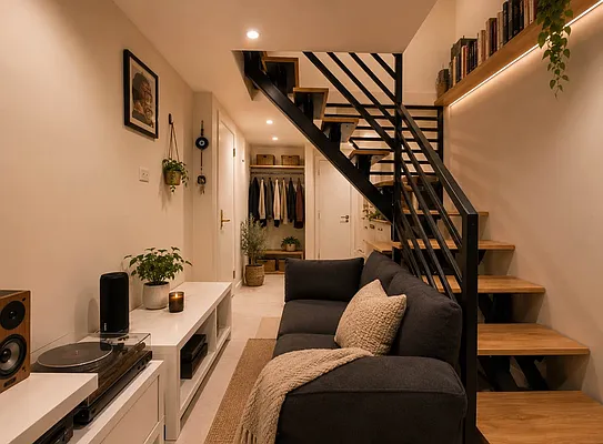 Living room, photo 2