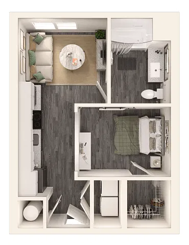 Floor plan A1-A