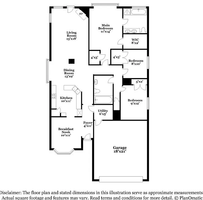 3 bed, 2.0 bath, 1498 sqft, $1,755 — Photo 2