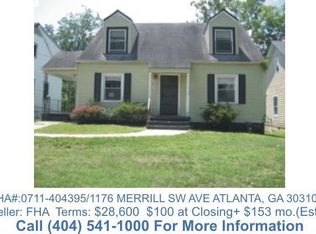 1176 Merrill Ave SW, Atlanta, GA 30310
