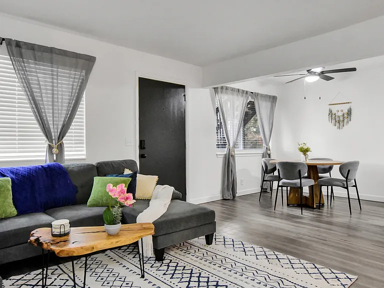 2 bedroom unit; large size