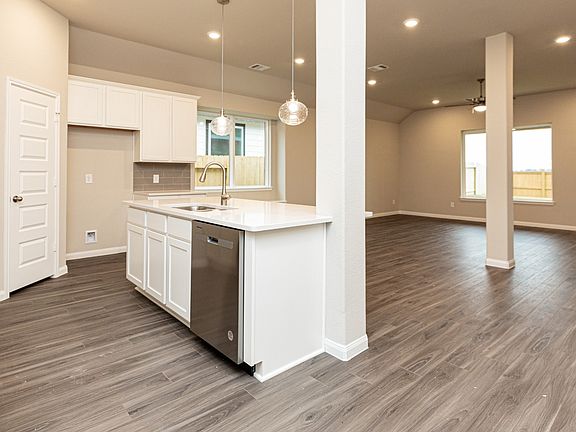 Kitchen to Kitchen and Family Room