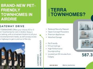 Terra Townhomes For Rent, Airdrie, AB T4B 4H7