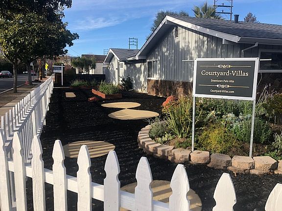 New landscaping, drip system