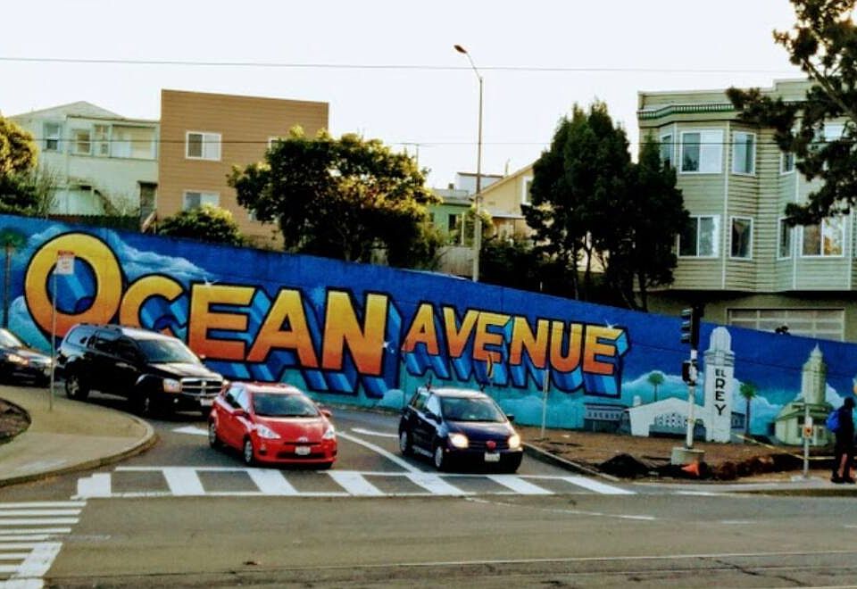 Steps to Ocean Ave