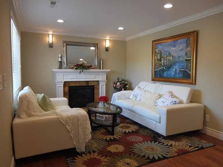 Living room view