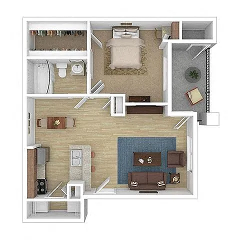 Floor plan A1B