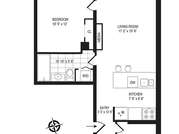 2nd image of 160 E 23rd St #2B