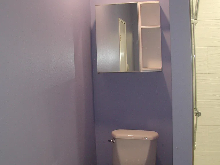 Master Bathroom - separated commode. Ceiling equipped with quiet ventilating-controlled fan, dimmed night light....wall switch with easy selection.
