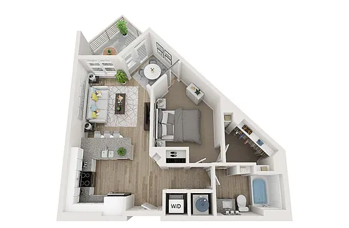 Floor plan The Odell