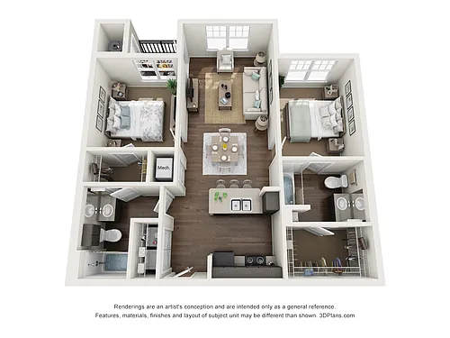 Floor plan B1