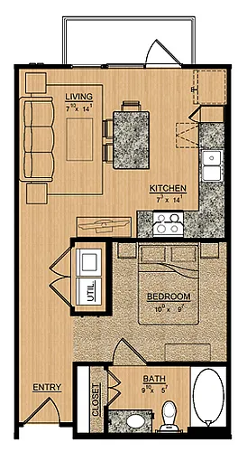 Floor plan Rose