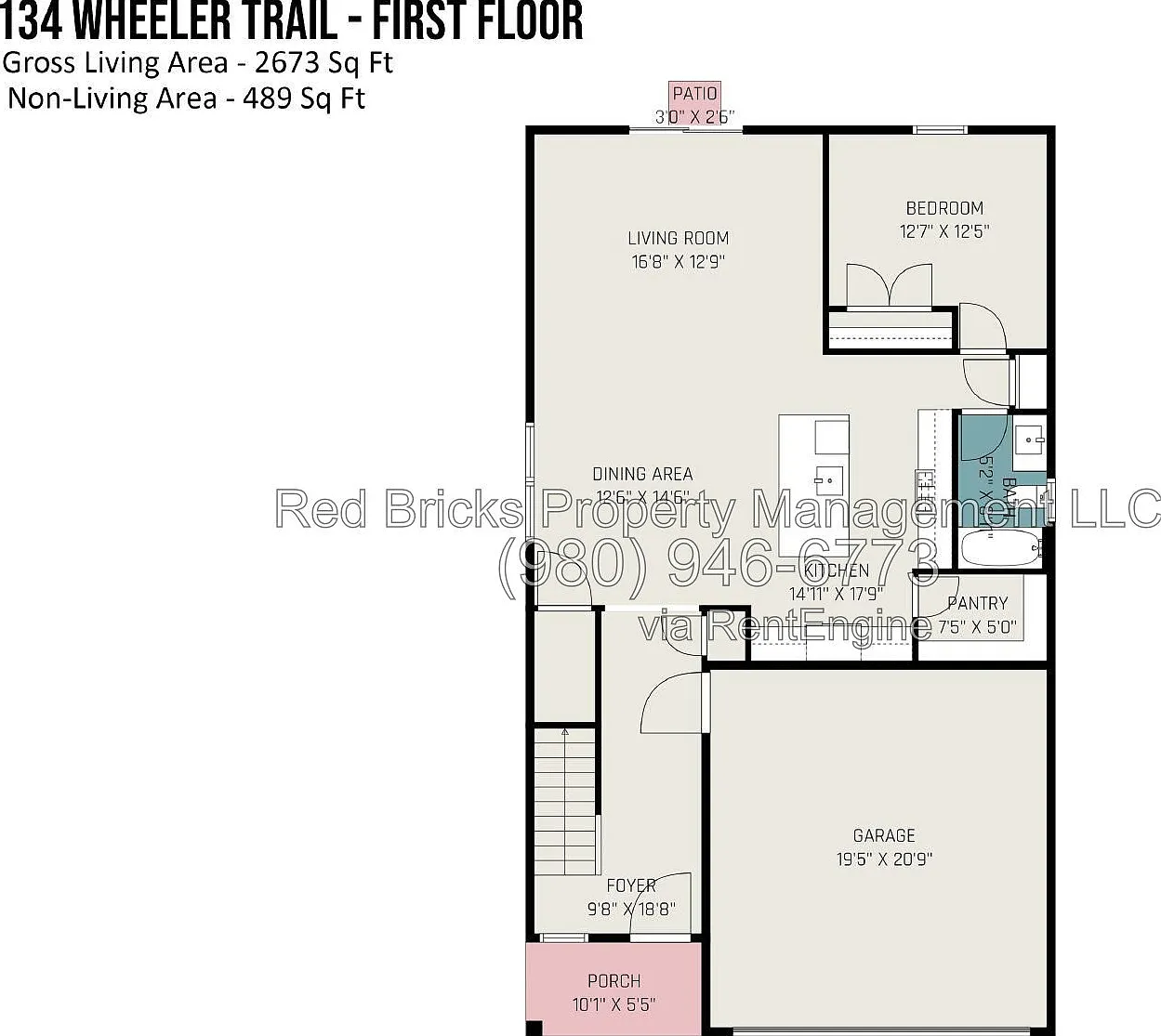 5 bed, 4.0 bath, 2577 sqft, $2,195 — Photo 4