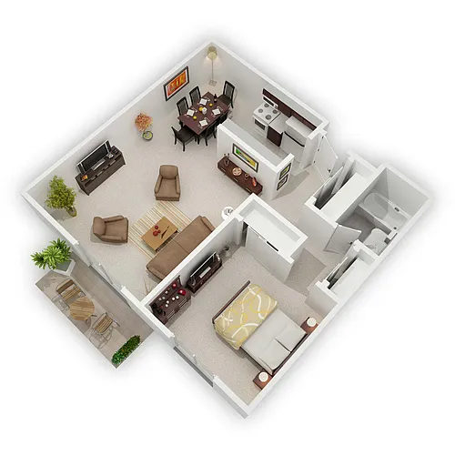 Floor plan The Jefferson