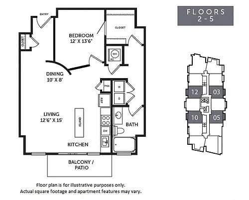 Floor plan A2B