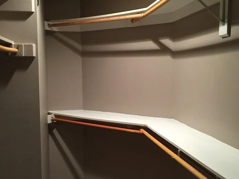 Master walk in closet