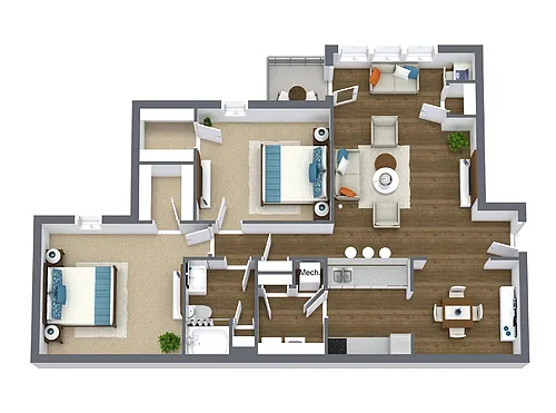 Floor plan The Belmont