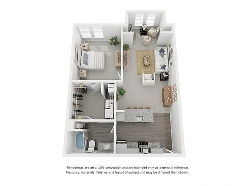 Floor plan Harbor Office